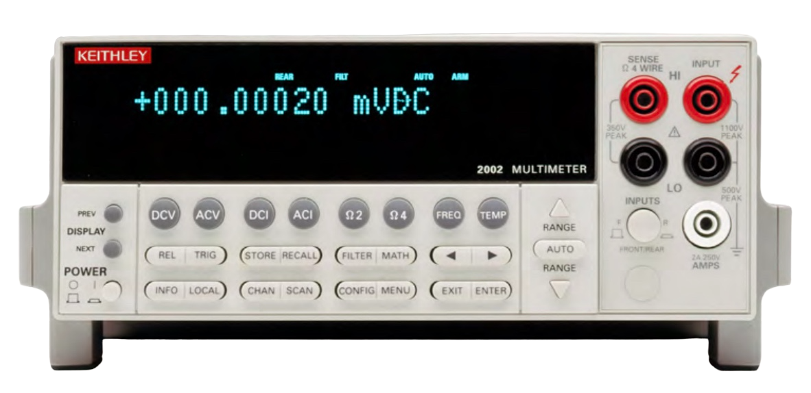 Keithley 2002 – 8½-Digit Multimeter with Scanning