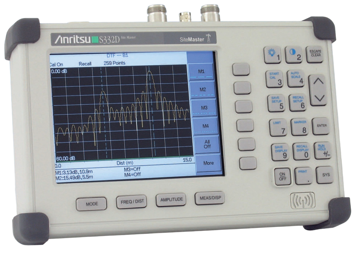 Anritsu S332D – Site Master Cable/Antenna Analyzer