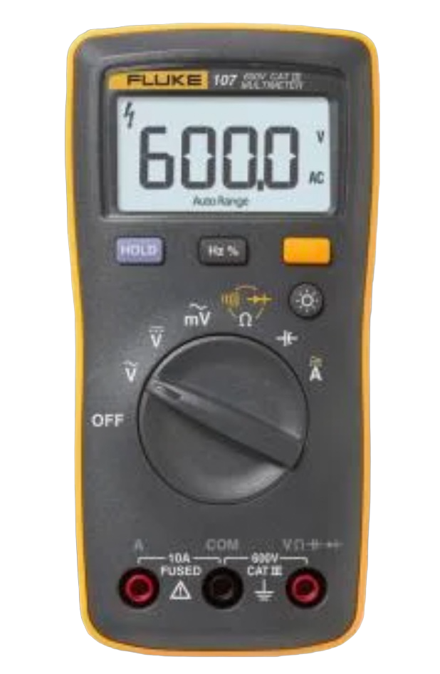 Fluke 107 ESP Digital Multimeter, CAT III, 600 V