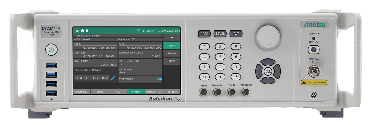 Anritsu MG362X1A RF/Microwave Signal Generator – RF/Microwave Signal Generator