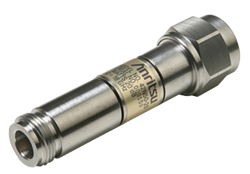 Anritsu 42N50-20 – DC-18GHz N(m-f) Attenuator, 20dB, 5 Watt