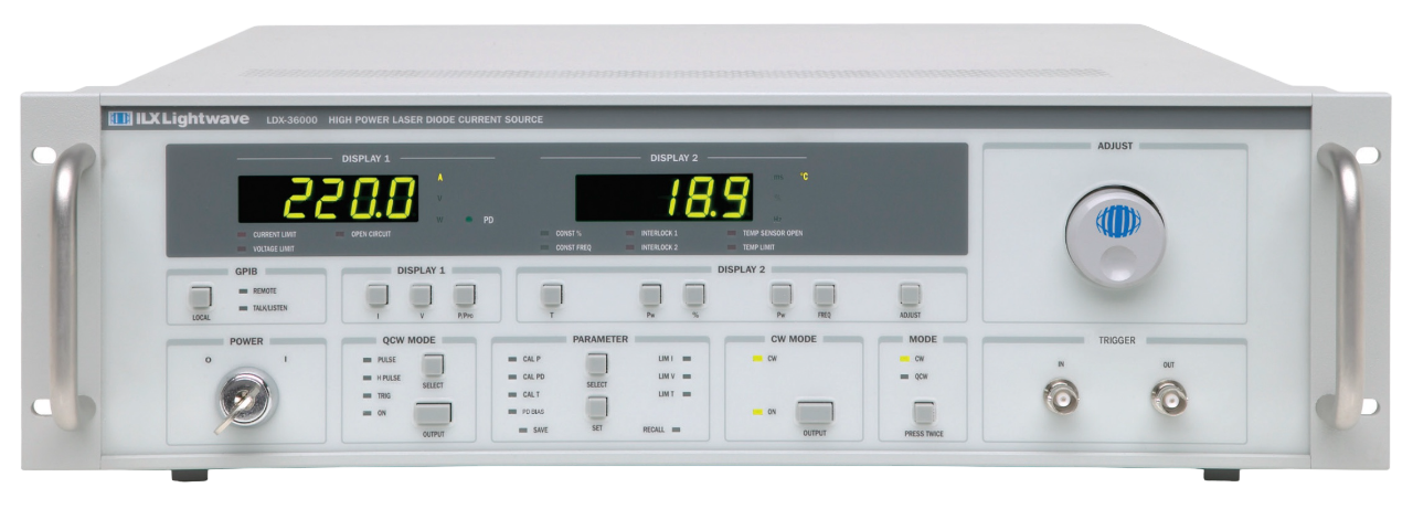 ILX Lightwave LDX-36125-24 – Laser Diode Driver, High Power CW/QCW