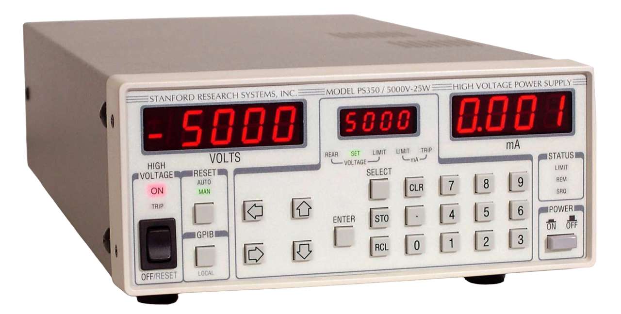 Stanford Research PS350 – High Voltage Power Supply