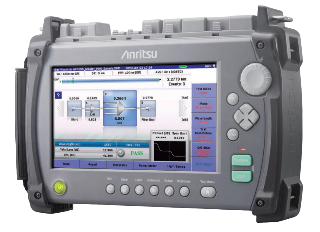 Anritsu MT9085A – ACCESS Master Standard Dynamic Range