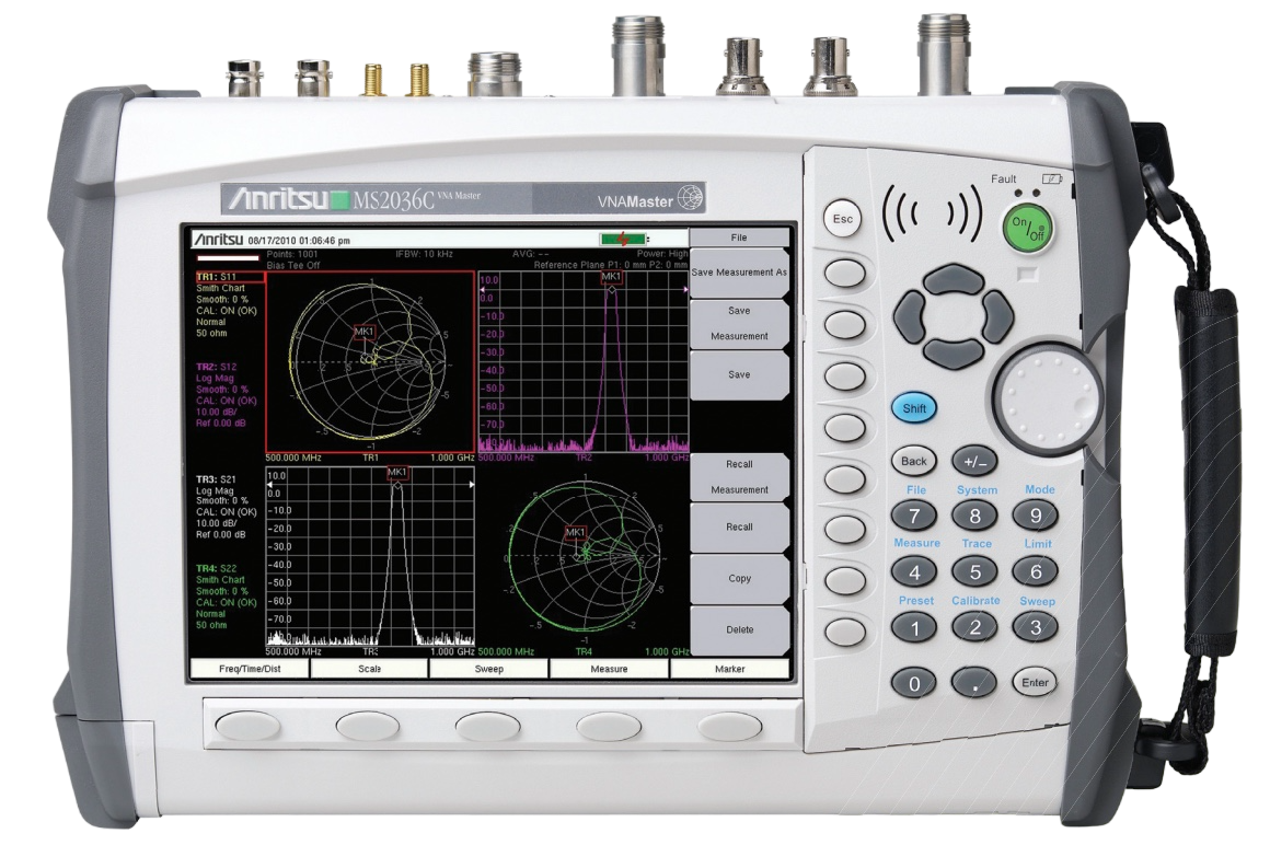 Anritsu MS2034A - Handheld VNA Master Plus, 4 GHz