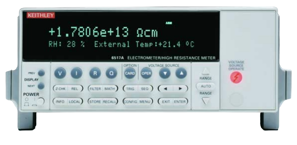 Keithley 6517A Electrometer/High Resistance meter with IEEE