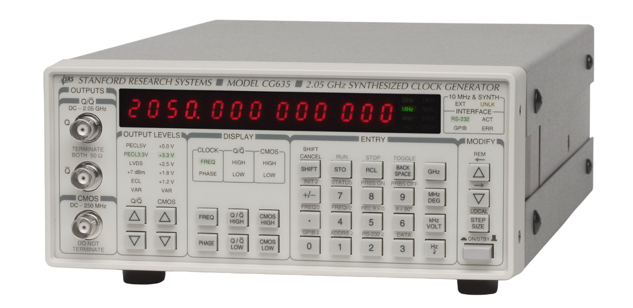 Stanford Research CG635 Clock Generator – 2 GHz