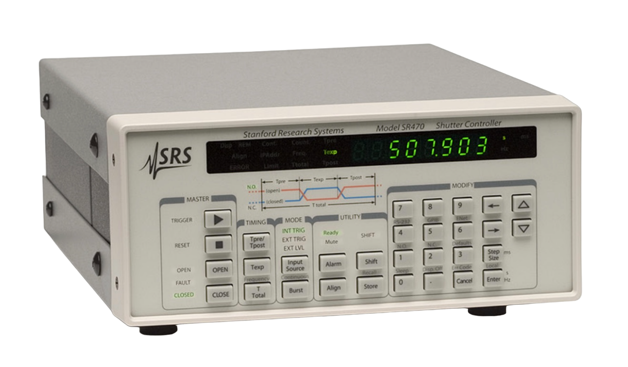 Stanford Research SR470 Laser Shutter System