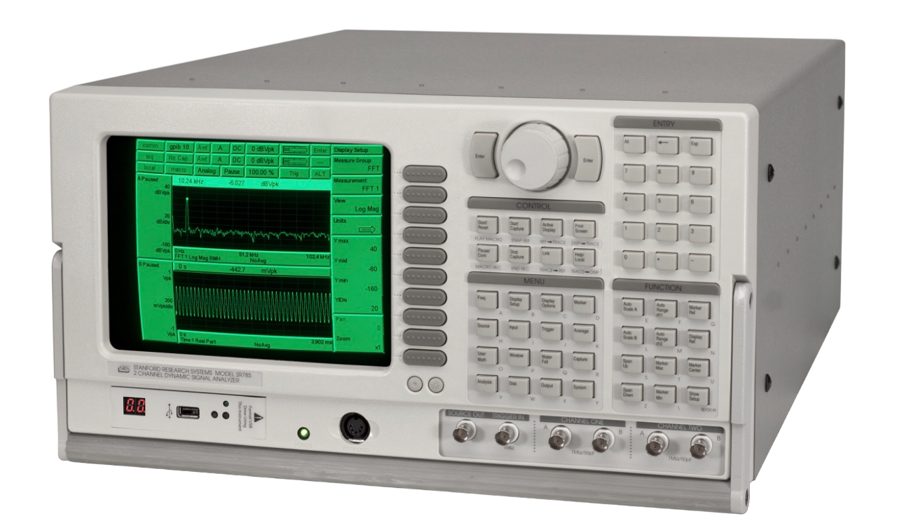 Stanford Research SR785 – Dynamic Signal Analyzer, Dual Channel