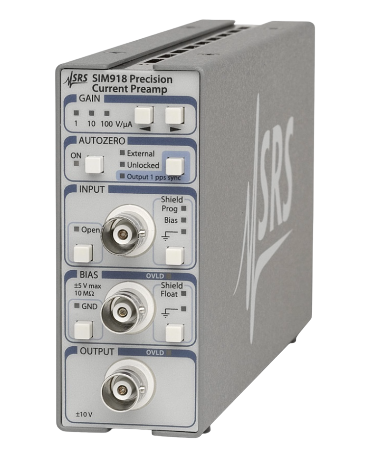 Stanford Research SIM918 – Precision Current Preamplifier