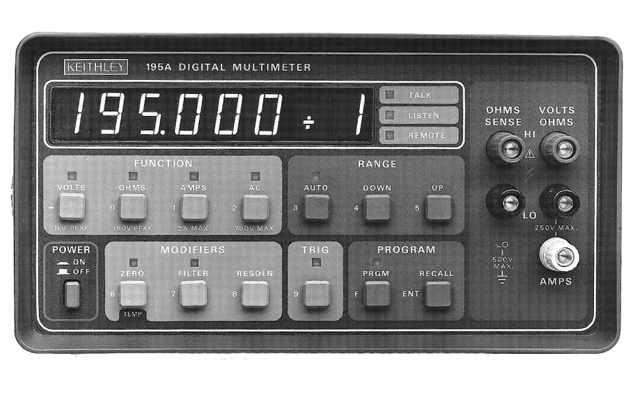 Keithley 195 2 Channel System DMM Digital Multimeter