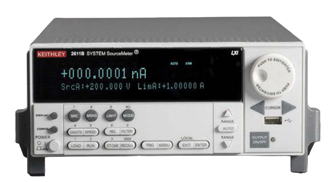 Keithley 2611B Source Measure Unit SMU, SourceMeter, 1-Channel, 4-Quadrant, 200V, 10A Pulse