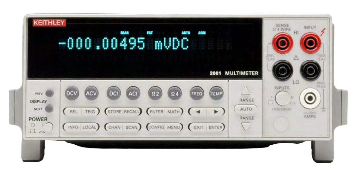 Keithley 2001 Series: 7.5 Digit Multimeter with Scanning