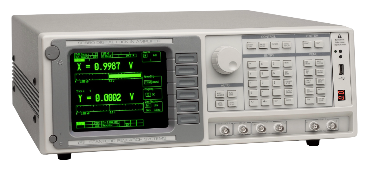 Stanford Research SR850 – DSP Dual Phase Lock-In Amplifier