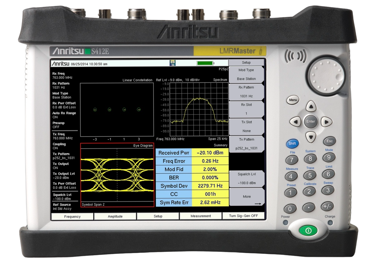Anritsu S412E LMR Master Cable, Antenna, Spectrum, Interference; 500 kHz to 1.6 GHz