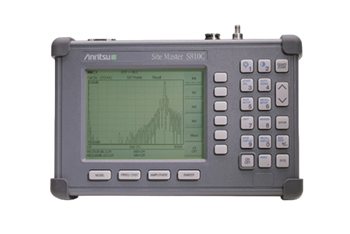 Anritsu S810C – Site Master Microwave Transmission Line and Antenna Analyzer; 3.3 GHz to 10.5 GHz