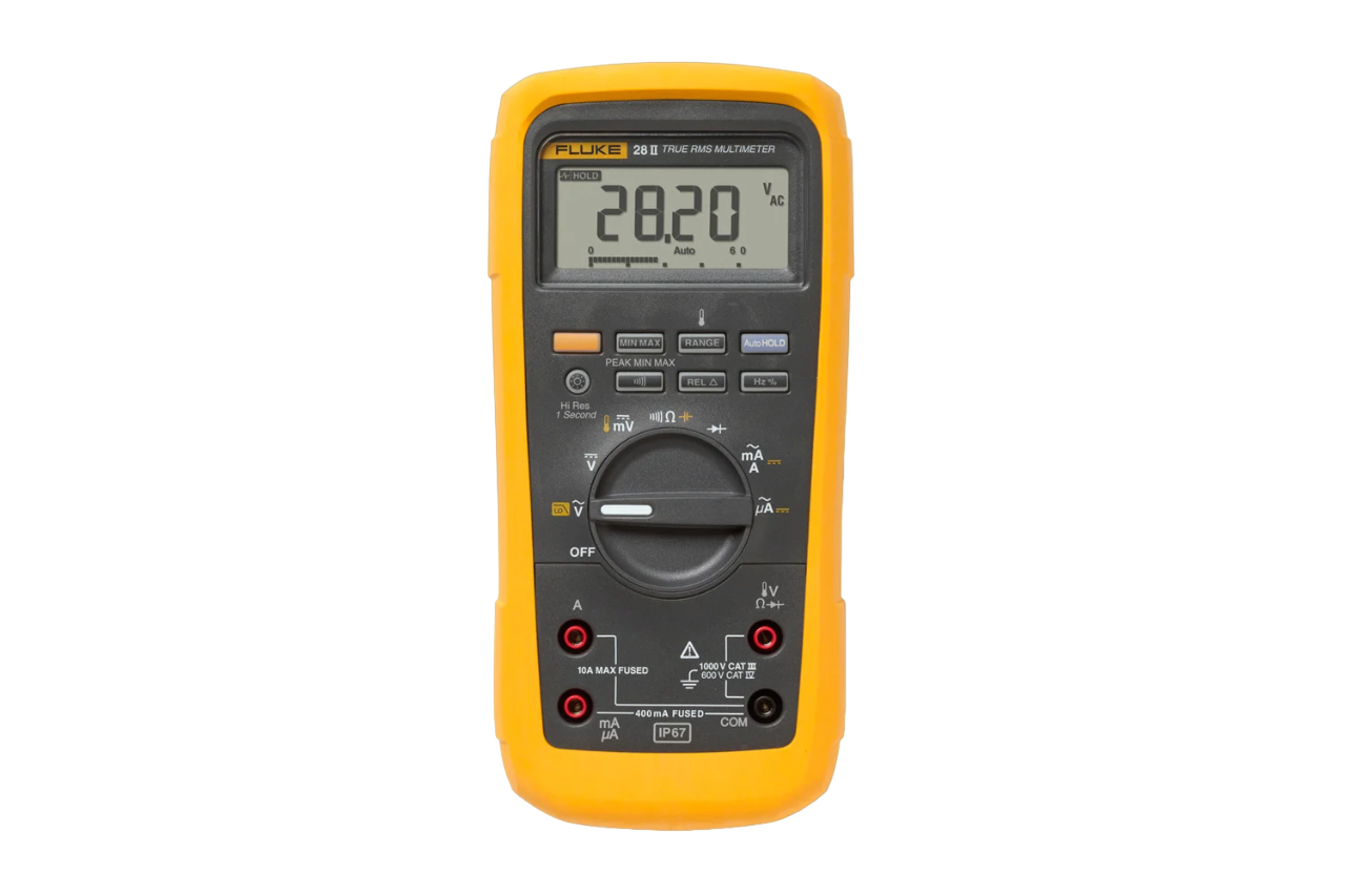 Fluke 28-II TRMS Industrial Multimeter with IP67 Rating