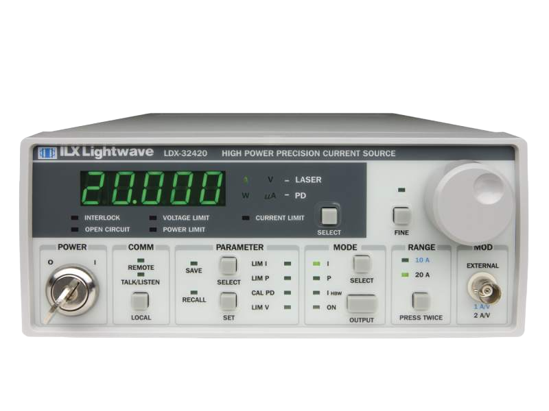 ILX Lightwave LDX-32420: Precision Current Source, 10/20A, LDX-36000 Series