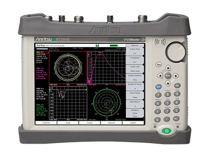 Anritsu MS2034B - VNA Master / Spectrum Analyzer; 500 kHz - 4 GHz, / 9 kHz - 4 GHz