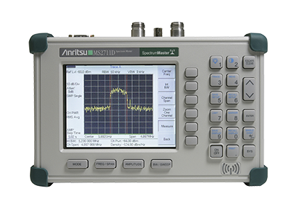 Anritsu MS2711D – Handheld Spectrum Analyzer; 100 kHz to 3 GHz
