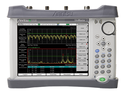 Anritsu S332E Site Master Handheld Cable & Antenna Analyzer with Spectrum Analyzer; 2 MHz to 4 GHz