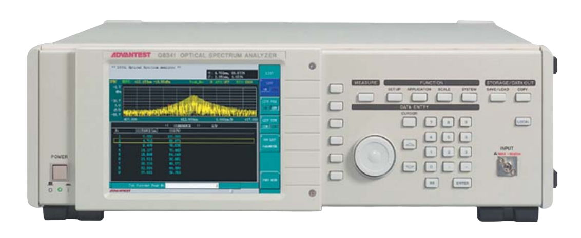 Advantest Q8341 - Optical Spectrum Analyzer