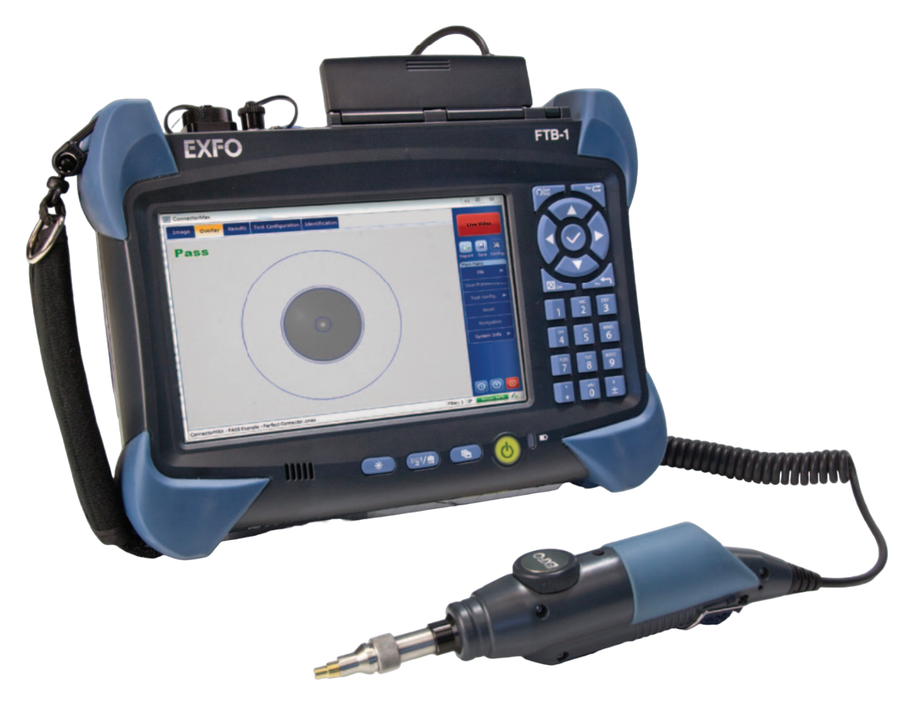 Exfo FTB-1-720-12CD-23B Handheld Quad OTDR Exfo FTB-1-720-12CD-23B Handheld Quad OTDR