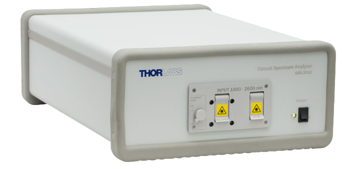 ThorLabs OSA203C Fourier Transform Optical Spectrum Analyzer, 1.0 – 2.6 µm ThorLabs OSA203C Fourier Transform Optical Spectrum Analyzer, 1.0 - 2.6 µm