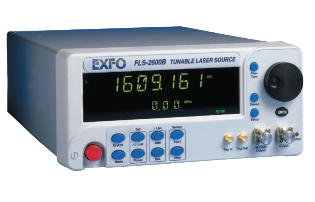 Exfo FLS-2600B – Tunable Laser Source Exfo FLS-2600B - Tunable Laser Source
