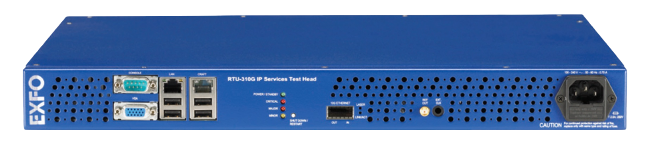 EXFO RTU-310G IP Services Test Head