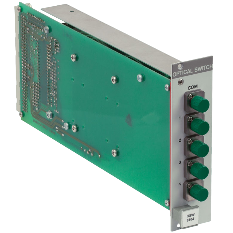 ThorLabs OSW8104 PRO8 Series Optical Switch, 1 x 4 MEMS, FC/APC, 1 Slot Wide ThorLabs OSW8104 PRO8 Series Optical Switch, 1 x 4 MEMS, FC/APC, 1 Slot Wide