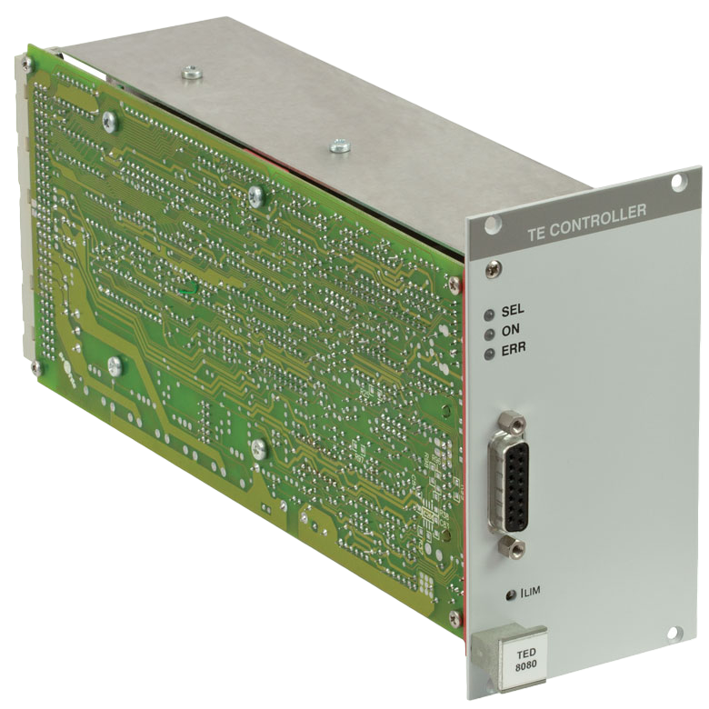 ThorLabs TED8080 PRO8 TEC Controller Card, ±8 A, 64 W, Thermistor/IC-Sensor, 2 Slots ThorLabs TED8080 PRO8 TEC Controller Card, ±8 A, 64 W, Thermistor/IC-Sensor, 2 Slots