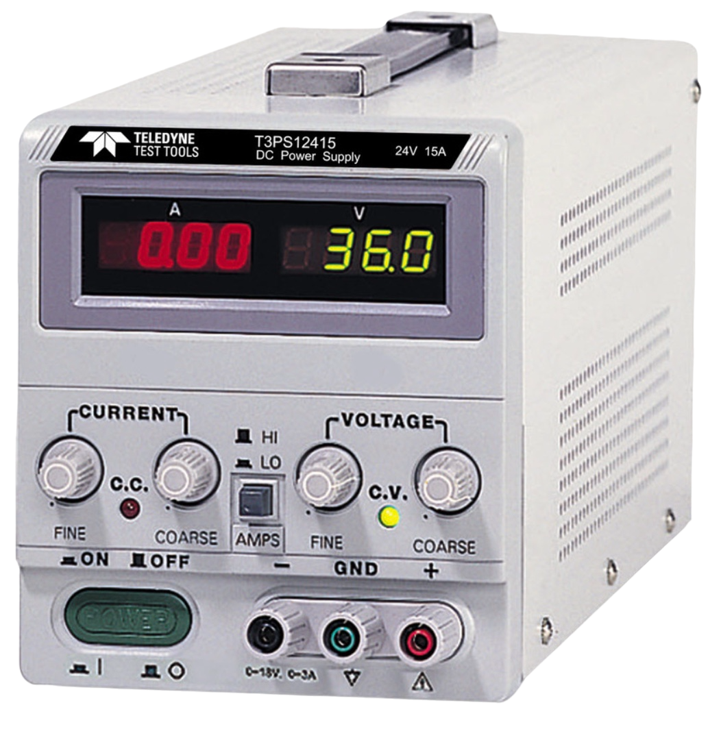 Teledyne LeCroy T3PS12415 - Switching DC Power Supply, Single Output, Variable 24 V