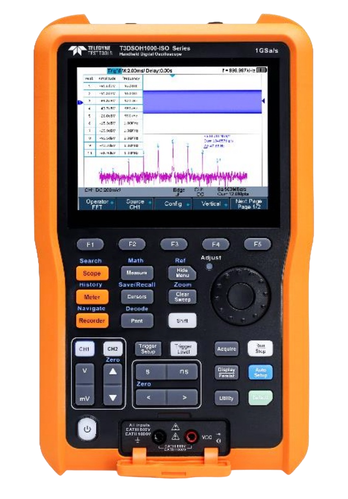 Teledyne LeCroy T3DSOH-ISO - Handheld Oscilloscope (200 MHz)