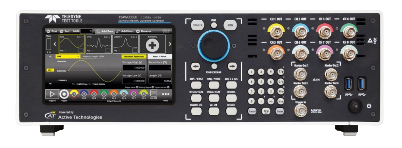 Teledyne LeCroy T3AWG - High Definition Dual Channel Arbitrary Waveform Generator