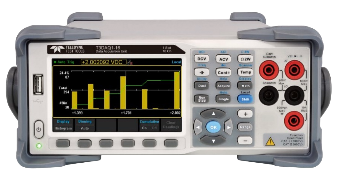LeCroy T3DAQ1-16 - 16 Channel Multi-Purpose Bench Data Acquisition Switch Unit