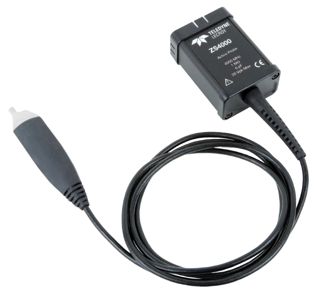 Teledyne LeCroy ZS4000 Active Voltage Probe, 4.0 GHz, 0.6 pF, 1 MOhm