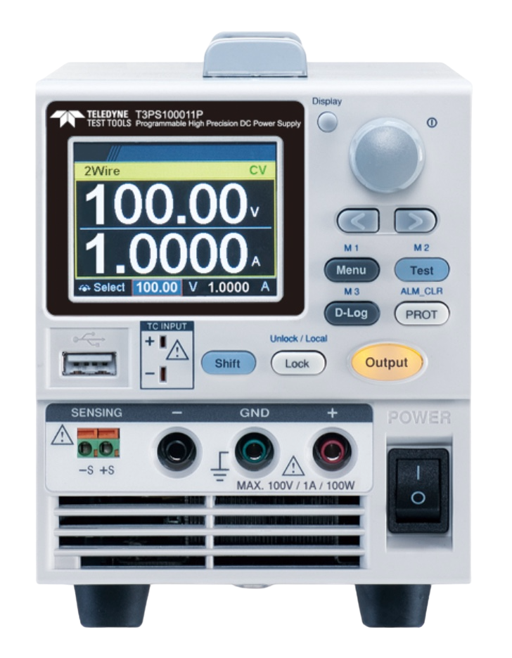 LeCroy T3PS100011P - Programmable High-precision DC Power Supply (100V / 1A / 100W) - Single Output, Variable 100 V