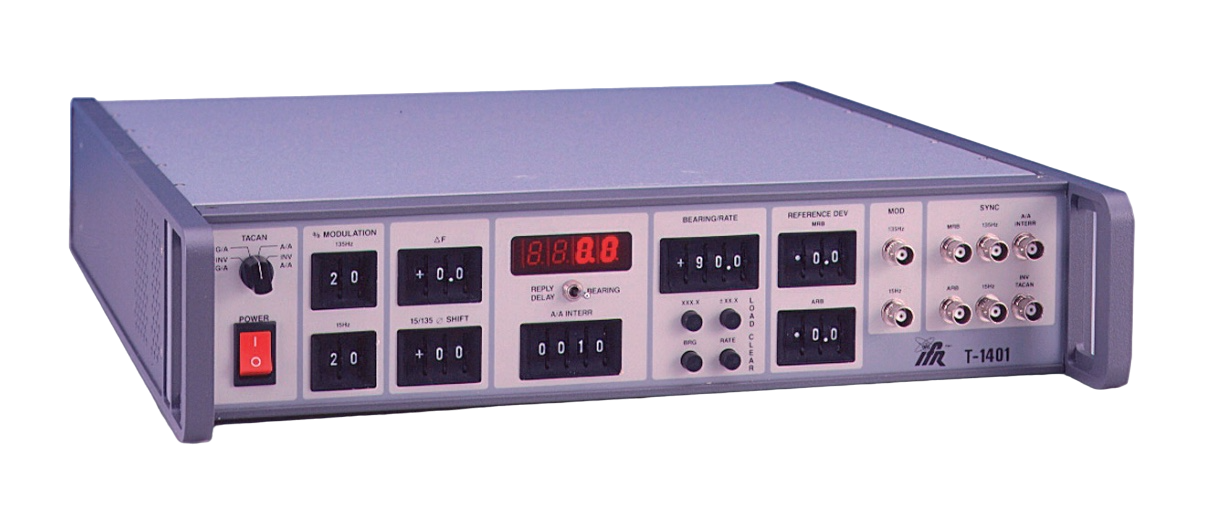 Marconi IFR Aeroflex T1401 TACAN Accessory Unit Test Set