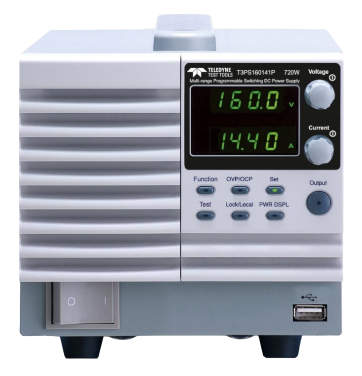 LeCroy T3PS160141P - Multirange DC Power Supply (0–160 V / 0–14.4 A / 720 W) - Single Output, Variable 160 V