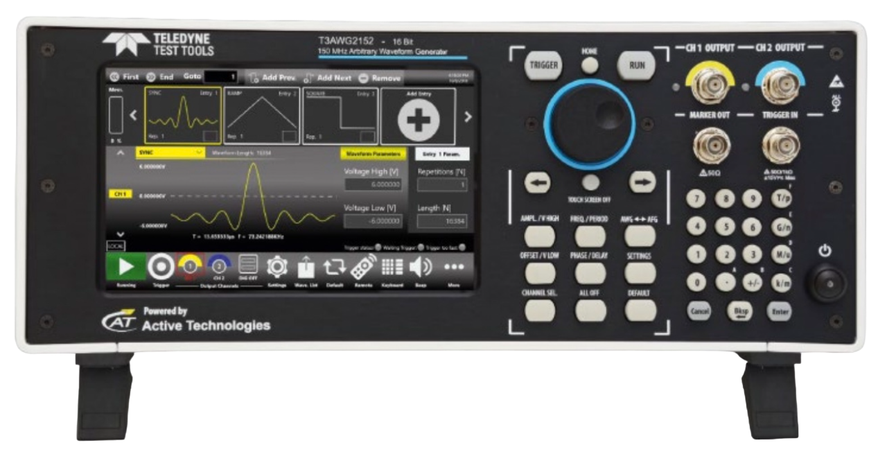 Teledyne LeCroy T3AWG2152 - Function/Arbitrary Waveform Generator, 2 Channels, 150 MHz