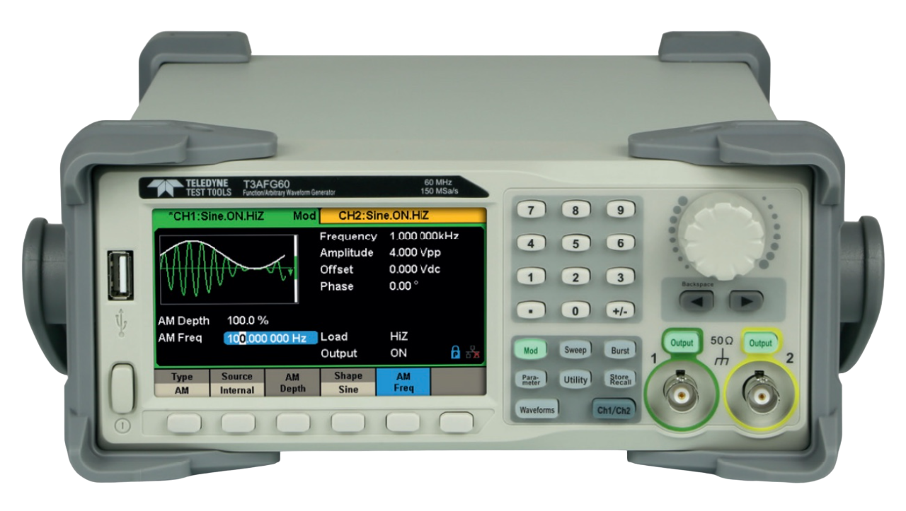Teledyne LeCroy T3AFG30 - Function/Arbitrary Waveform Generator, 30 MHz, 2 Channels