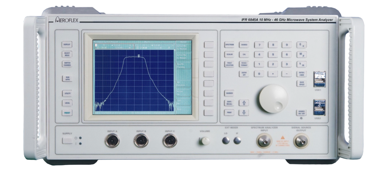 Marconi IFR Aeroflex 6841A 1 MHz to 3 GHz Scalar Analyzer with 4.2 GHz Spectrum Analyzer
