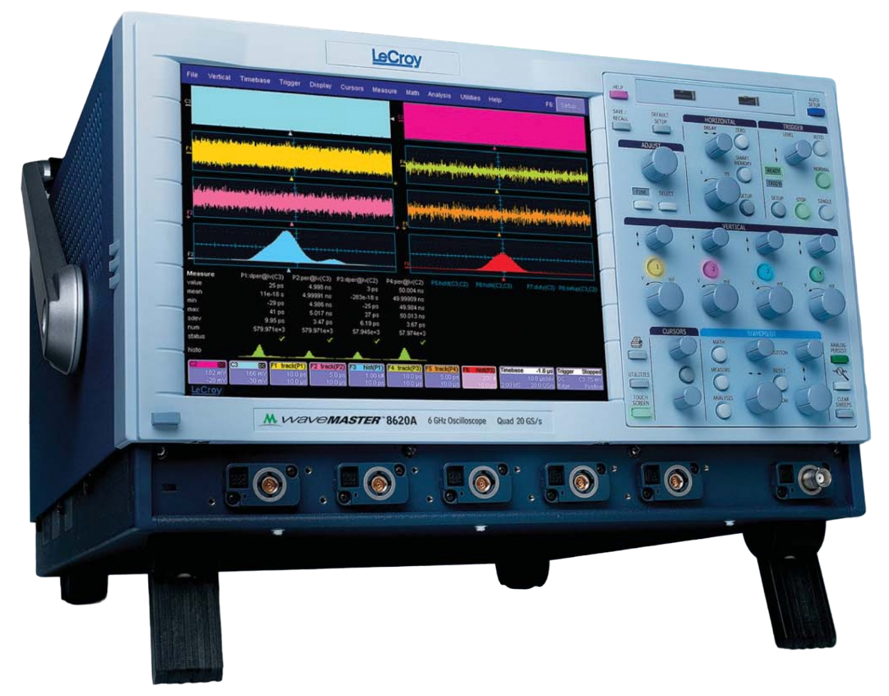 Lecroy Wavemaster 8620A Digital Oscilloscope, 6GHz, 20GSa/s, 4 Channel ...