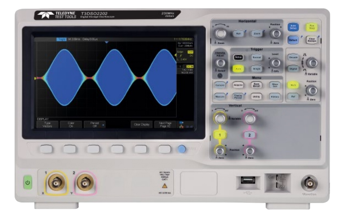 Teledyne LeCroy T3DSO2302 Oscilloscope, 2 Channel, 300 MHz