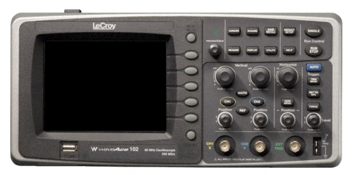 LeCroy 102 WaveAce Digital Oscilloscope, 60 MHz, 2 Channel