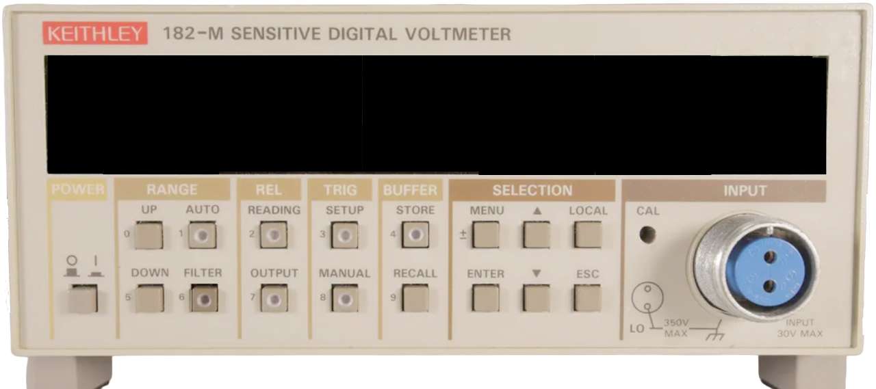 Keithley 182 Sensitive Digital Voltmeter