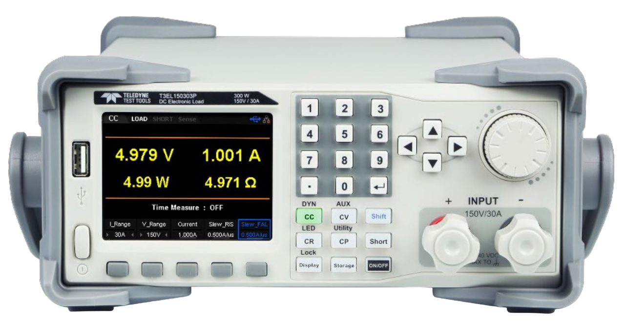 Teledyne LeCroy T3EL150303P - Programmable Single Channel DC Electronic Load - 300 Watts, 30 A, 150 V