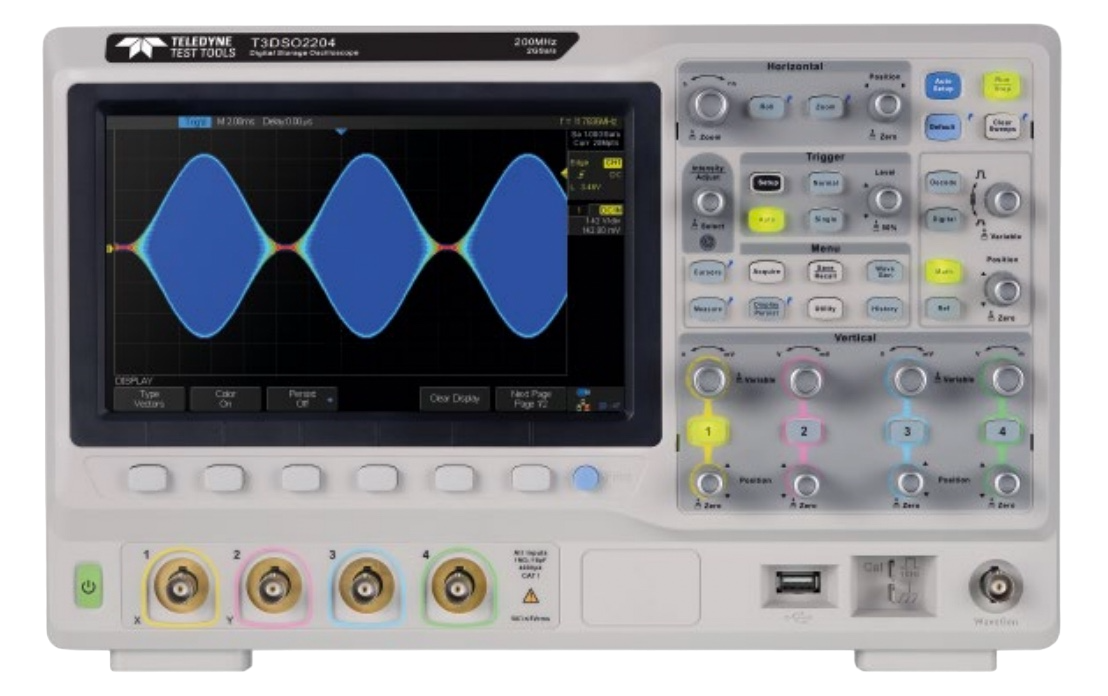 Teledyne LeCroy T3DSO2304 Oscilloscope, 4 Channel, 300 MHz