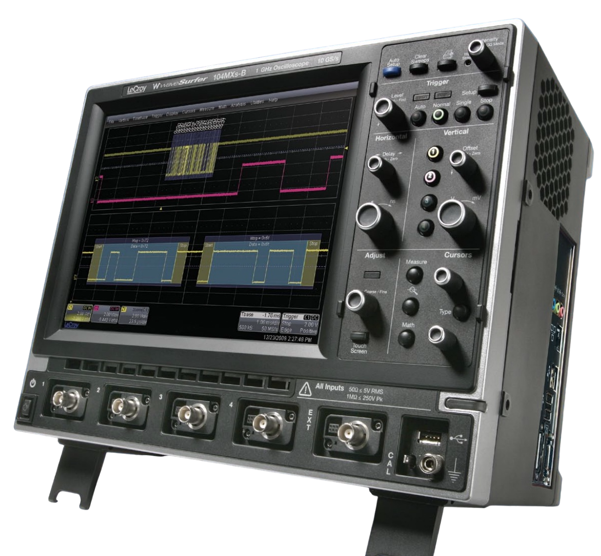 LeCroy MSO 104MXS-B Mixed Signal Oscilloscope 1GHz, 5GS/s, 4+18ch, 16Mpts/ch